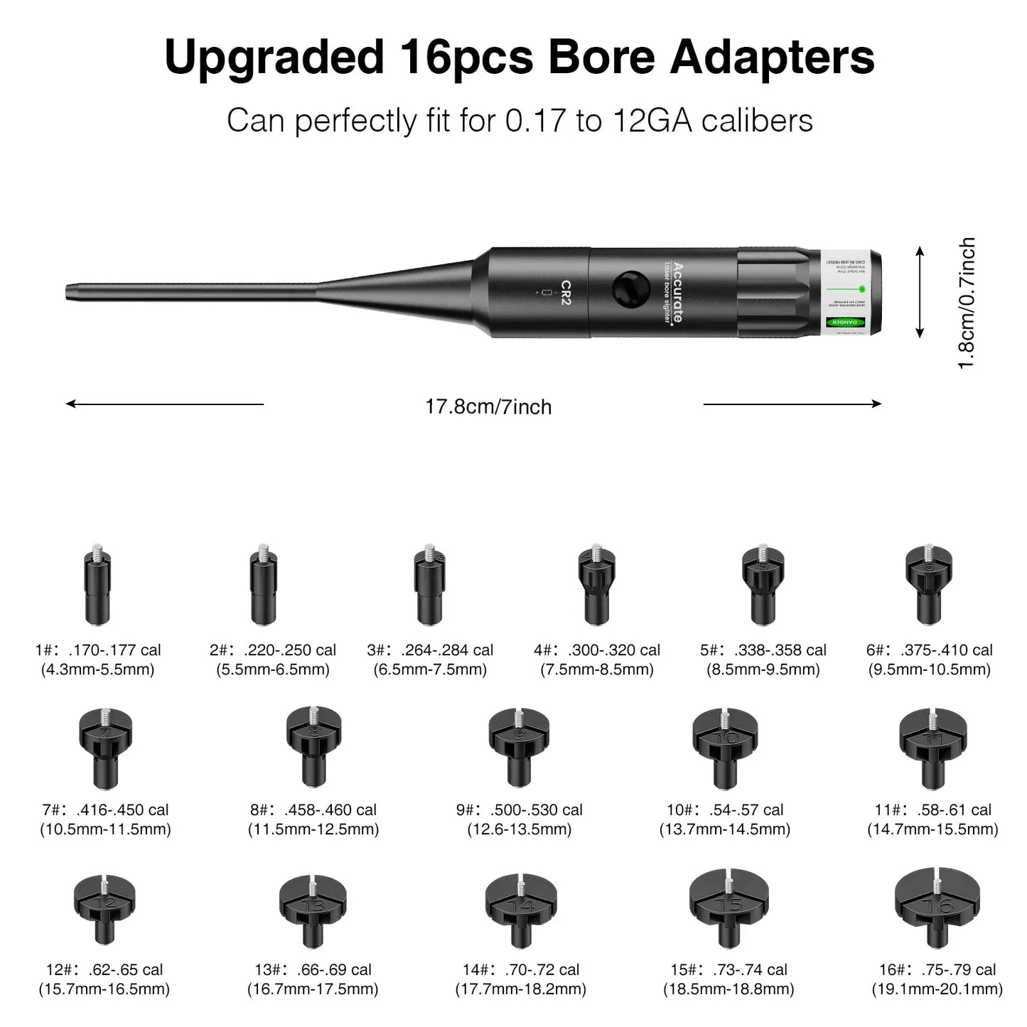 Green Laser Bore Sight Kit